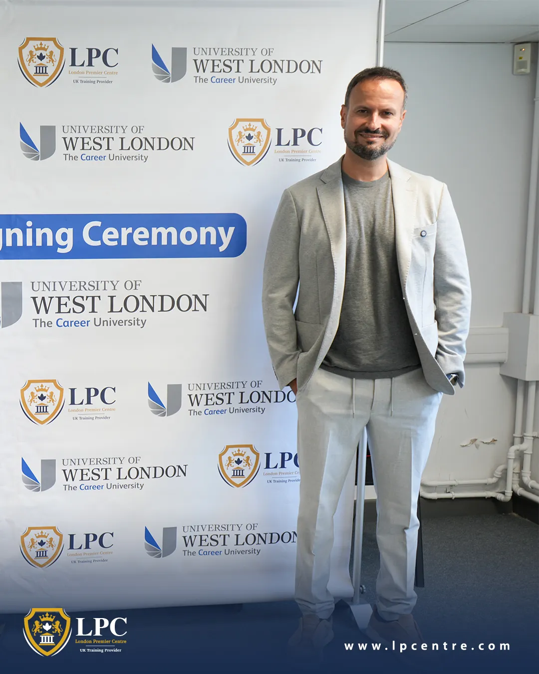 Ammar Bajbuj, Chief Operating Officer of London Premier Centre