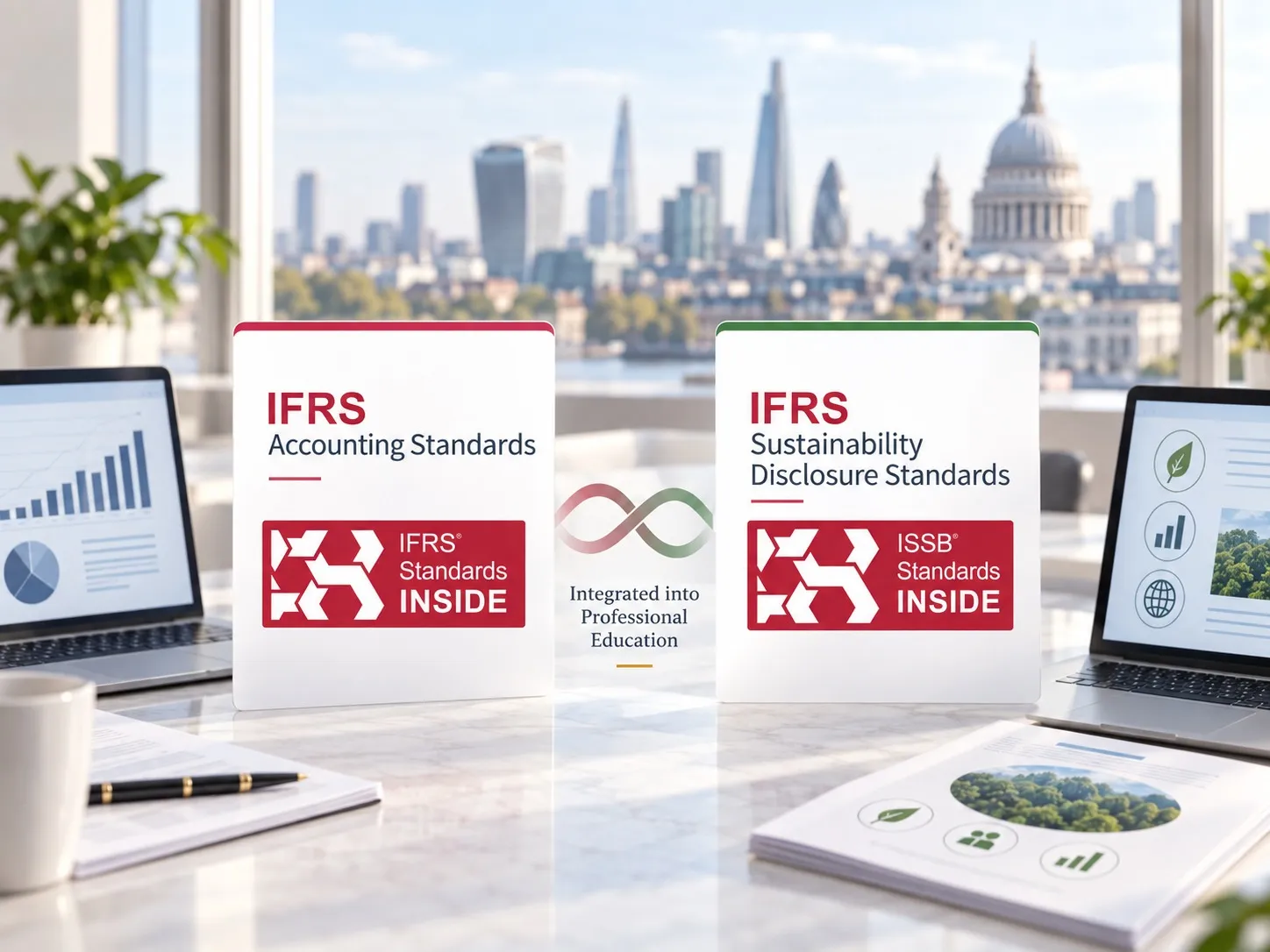 IFRS Accounting Standards and IFRS Sustainability Disclosure Standards professional training at London Premier Centre