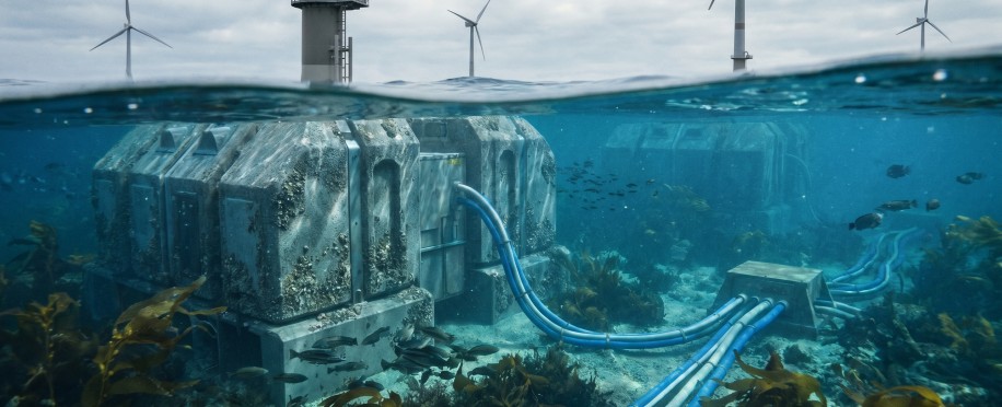 China Launches the First Wind-Powered Underwater Datacentre in History
